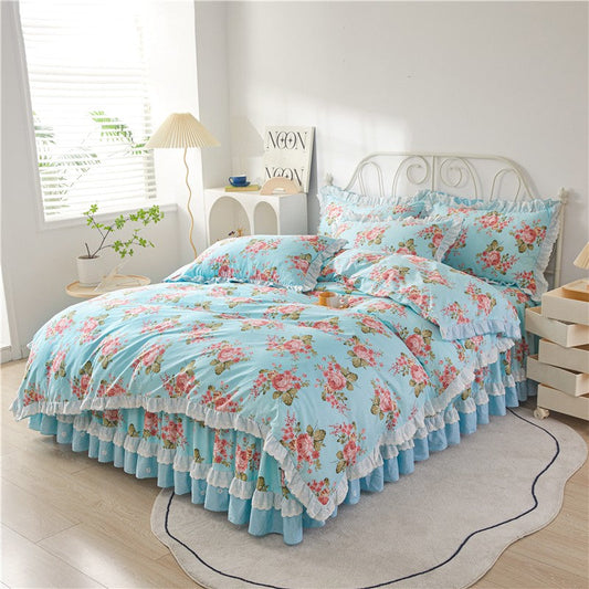Anais Ruffled Cotton Bedding Set