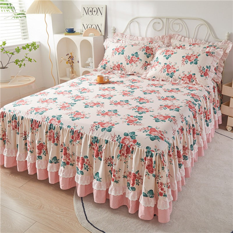 Lilou Ruffled Cotton Bedding Set