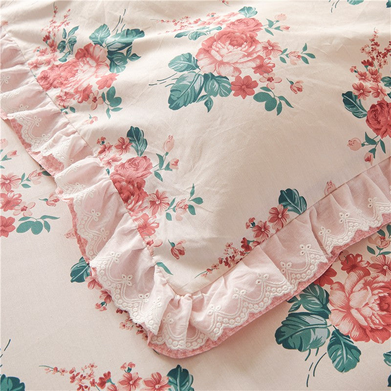 Lilou Ruffled Cotton Bedding Set
