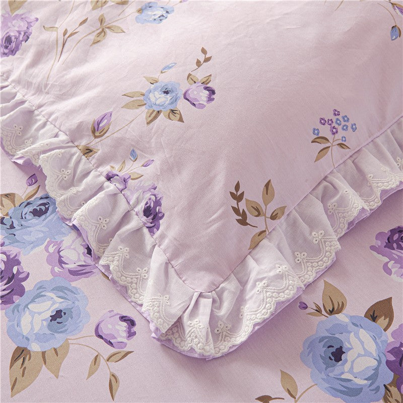 Rafaella Ruffled Cotton Bedding Set