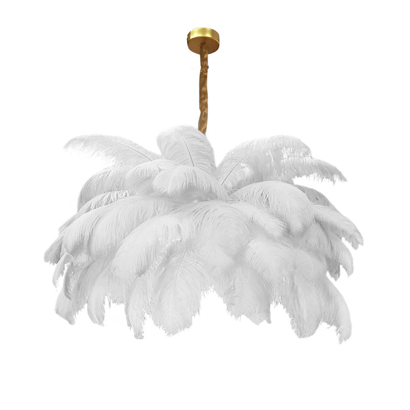 Palmera Luxury Feather Pendant Light