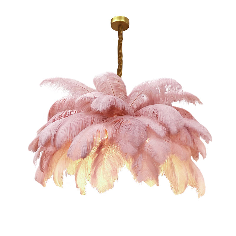 Palmera Luxury Feather Pendant Light