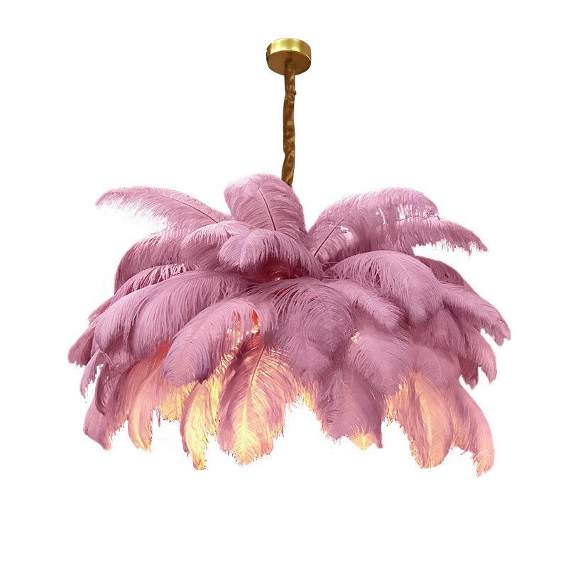 Palmera Luxury Feather Pendant Light