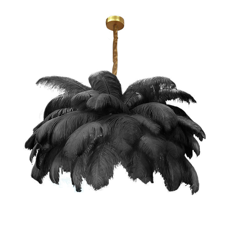 Palmera Luxury Feather Pendant Light