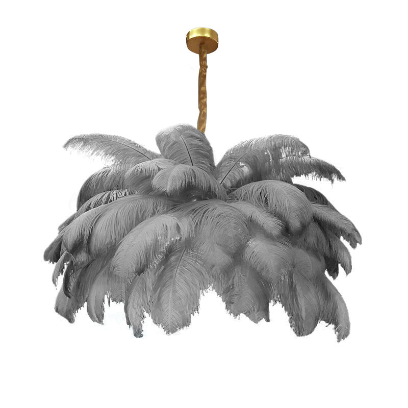 Palmera Luxury Feather Pendant Light
