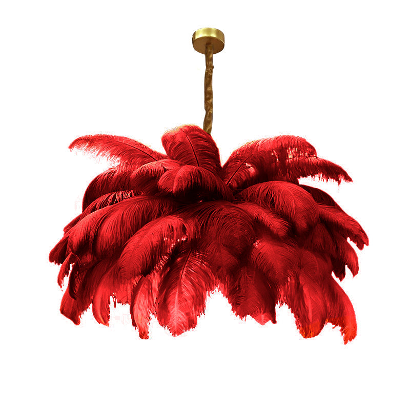 Palmera Luxury Feather Pendant Light