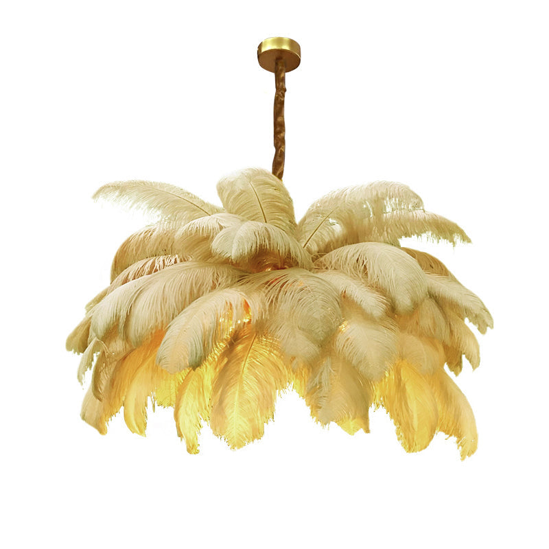 Palmera Luxury Feather Pendant Light