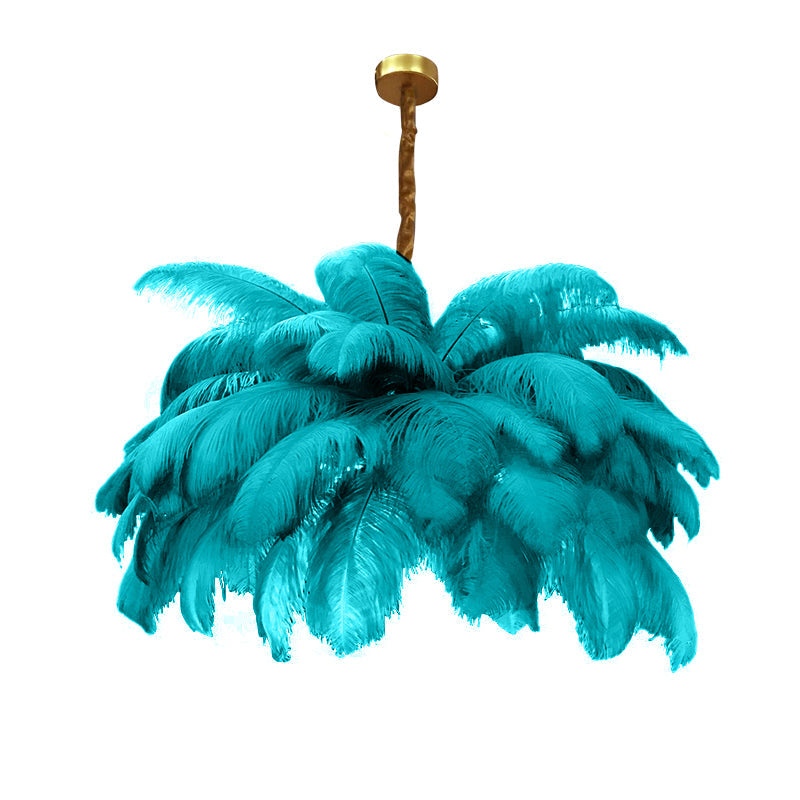 Palmera Luxury Feather Pendant Light