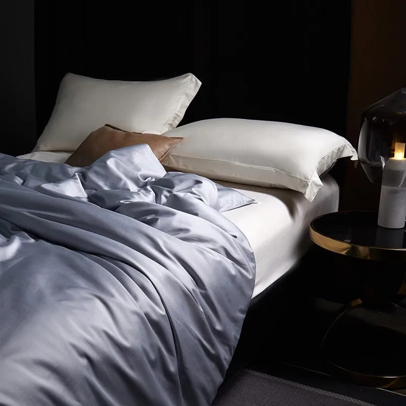 Seda Silvery Grey Mulberry Silk Filling Comforter