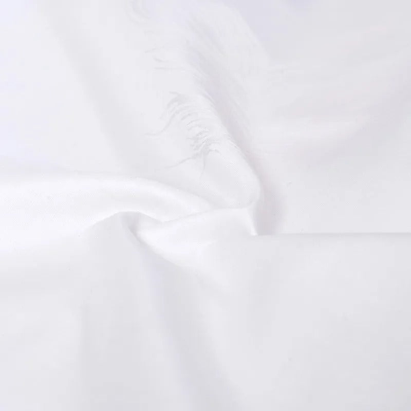 Pero White Cotton Jacquard Bedding