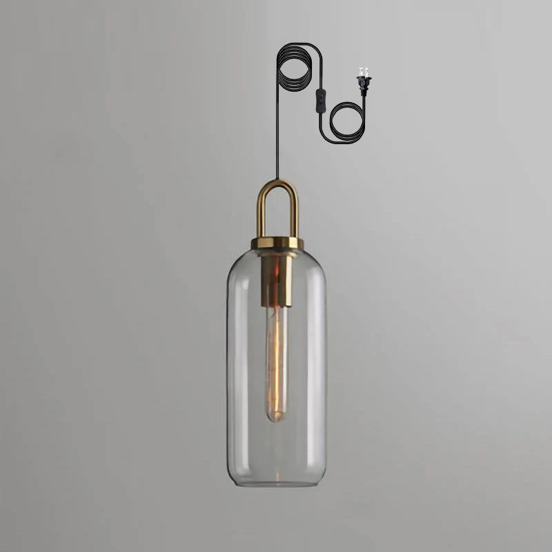 Pendulum Glass Swag Lights