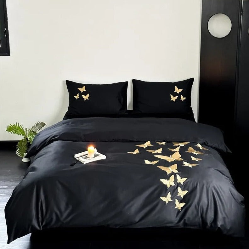 Papillon Egyptian Cotton Bedding Set