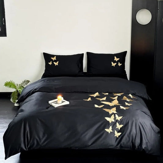 Papillon Egyptian Cotton Bedding Set