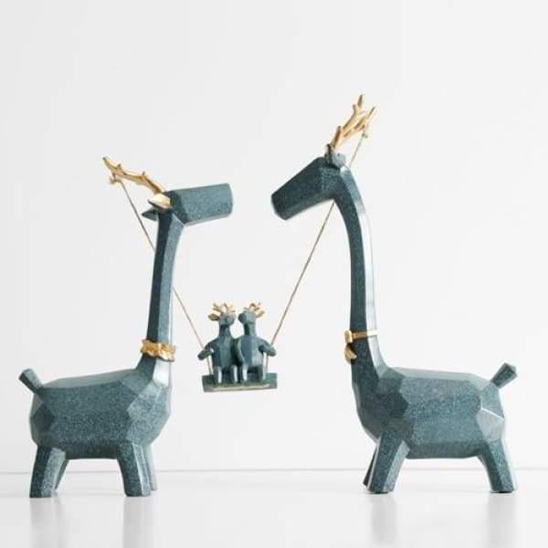 Family Deer Figurine - Nordic Side - Figurine