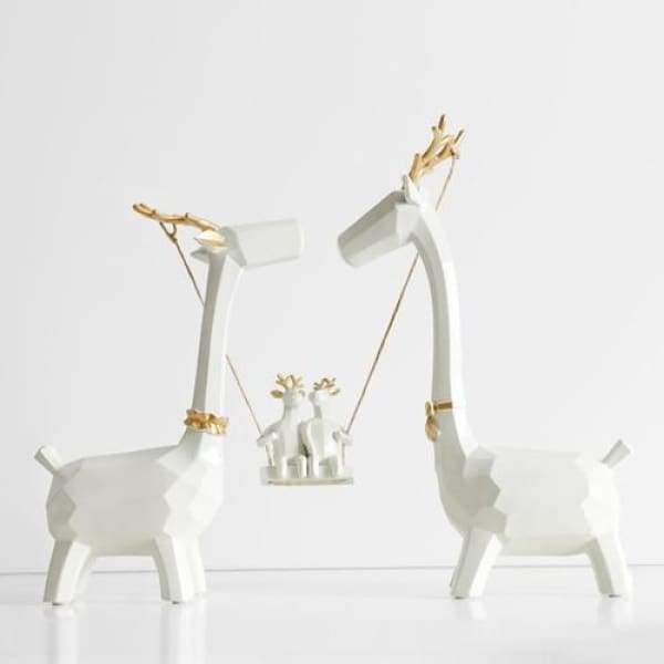 Family Deer Figurine - Nordic Side - Figurine