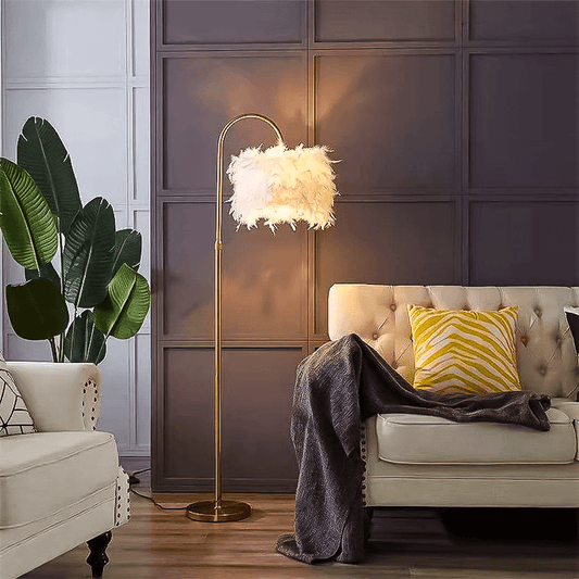 Feather Floor Lamp