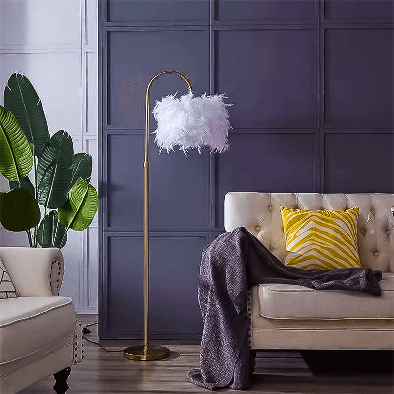 Feather Floor Lamp