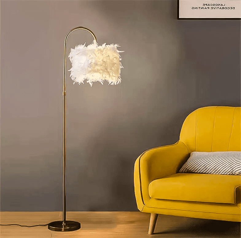 Feather Floor Lamp