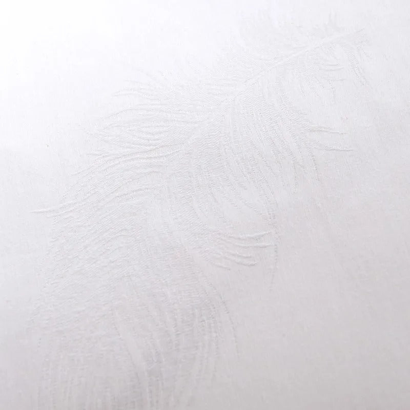 Pero White Cotton Jacquard Bedding