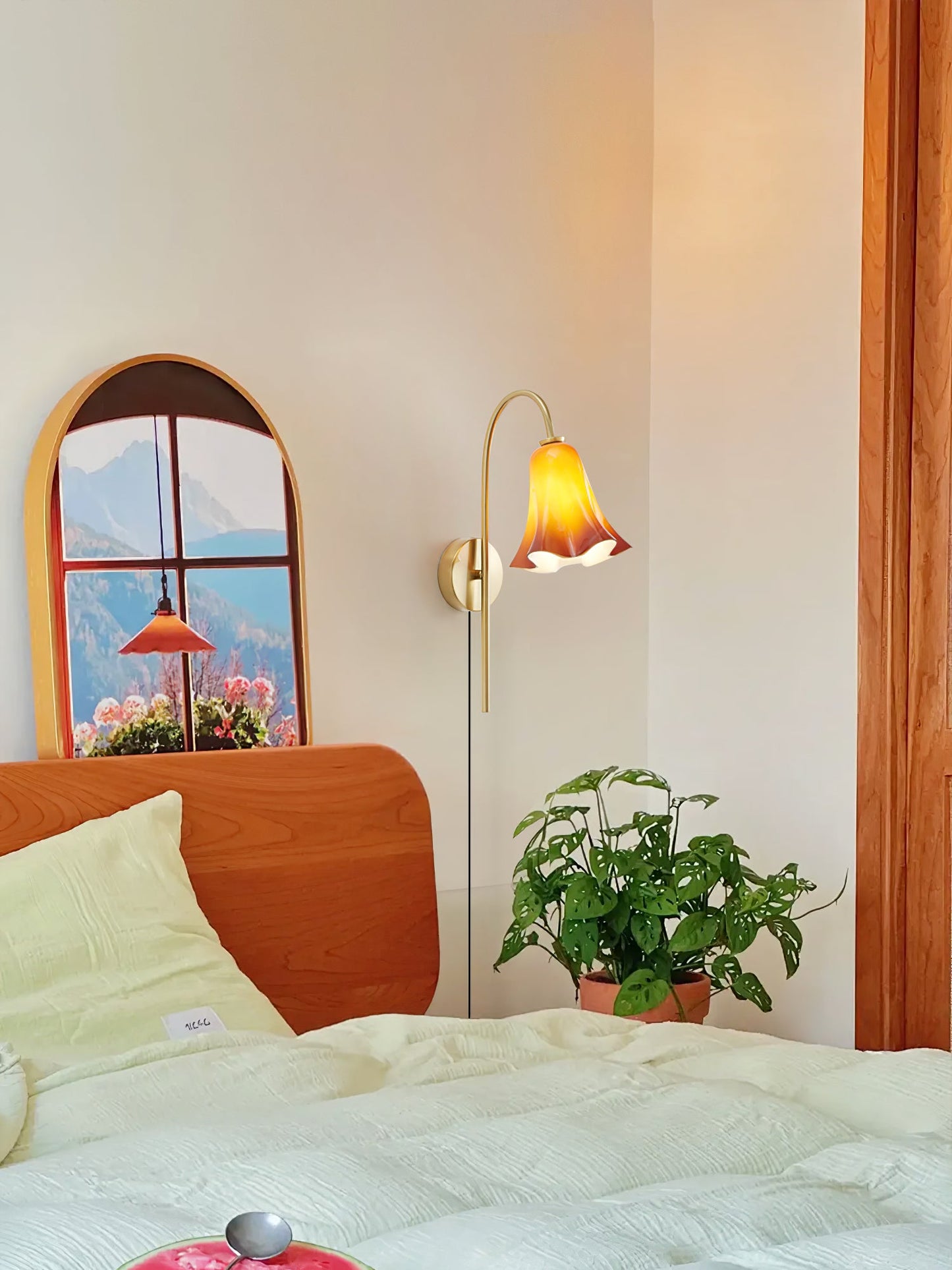 Flora Plug In Wall Lamp