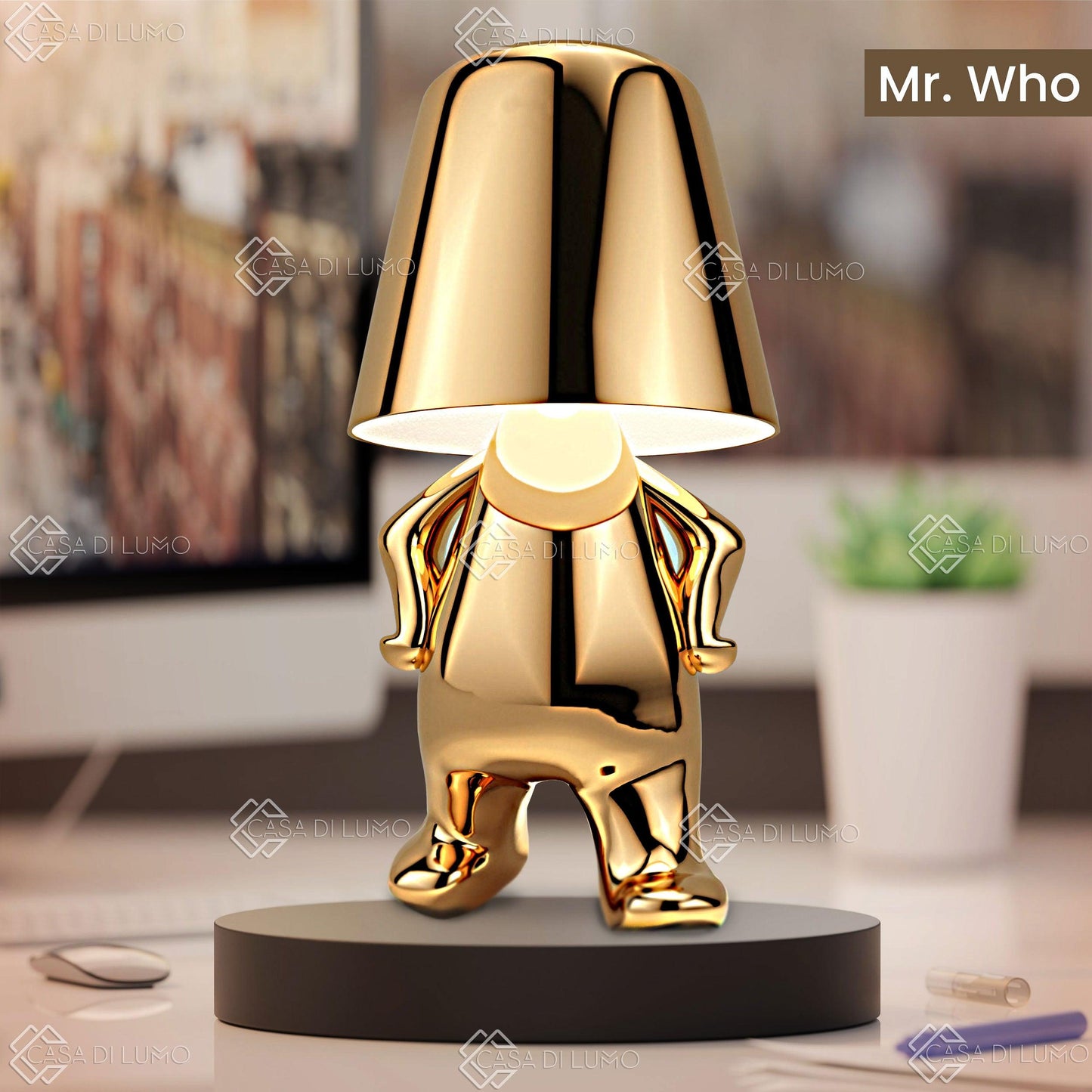 Golden Thinkers - Lamp Collection