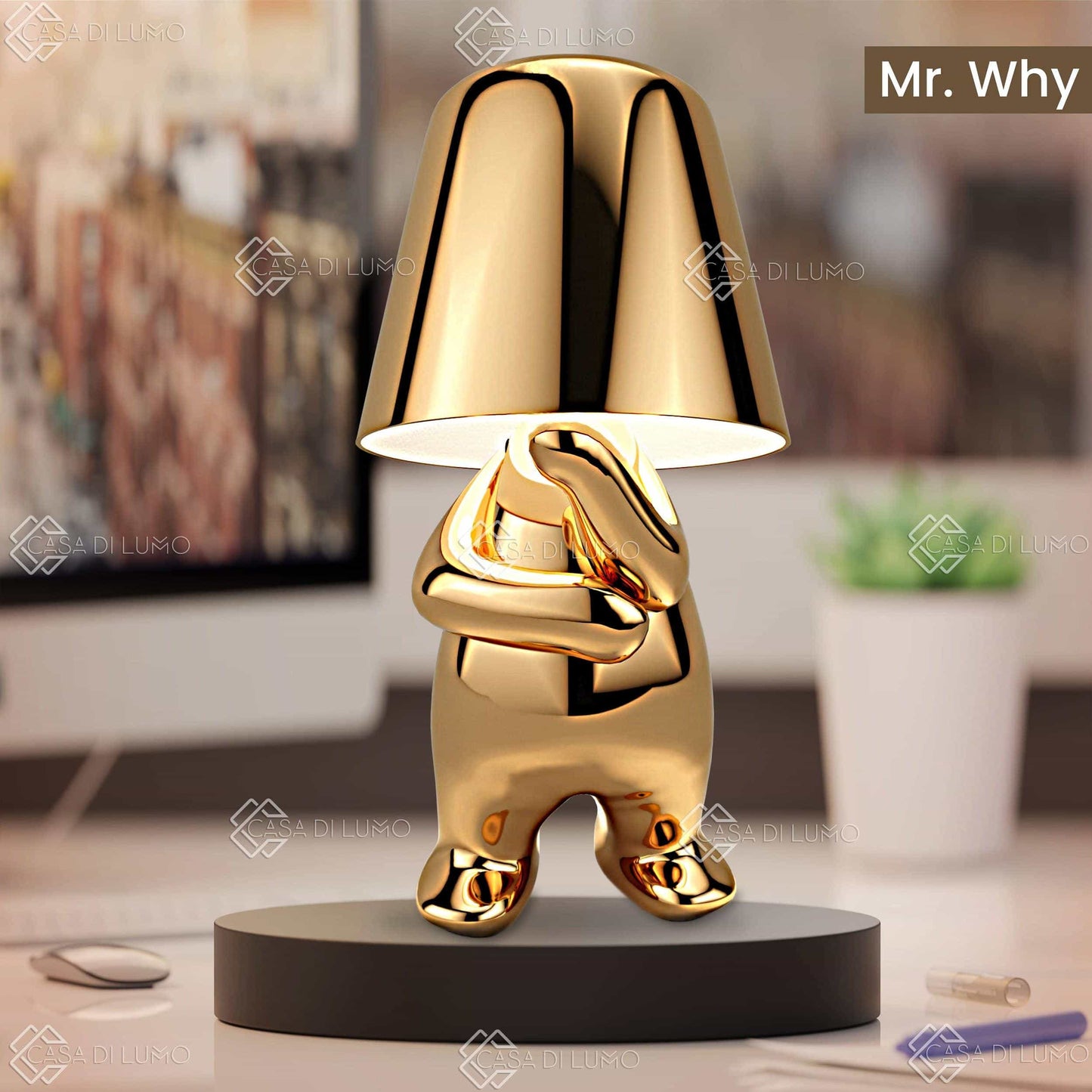 Golden Thinkers - Lamp Collection