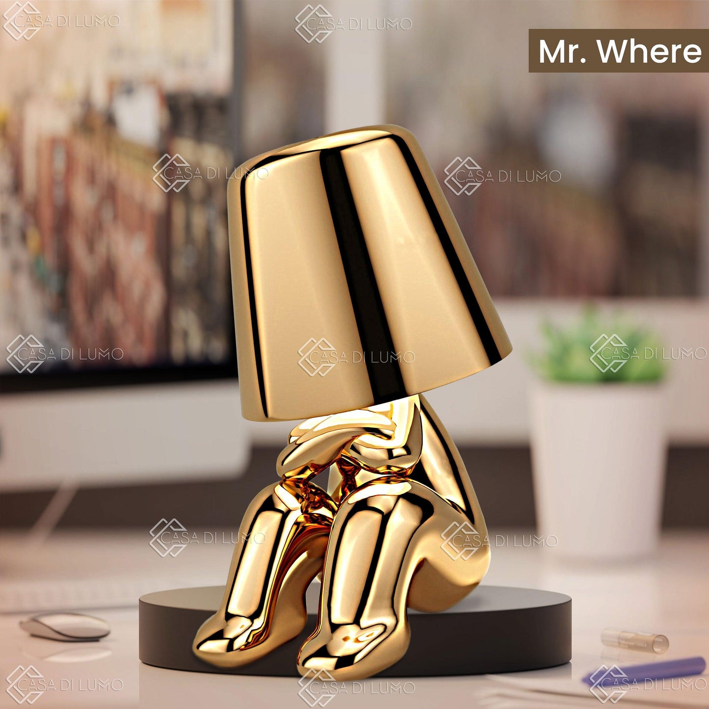Golden Thinkers - Lamp Collection