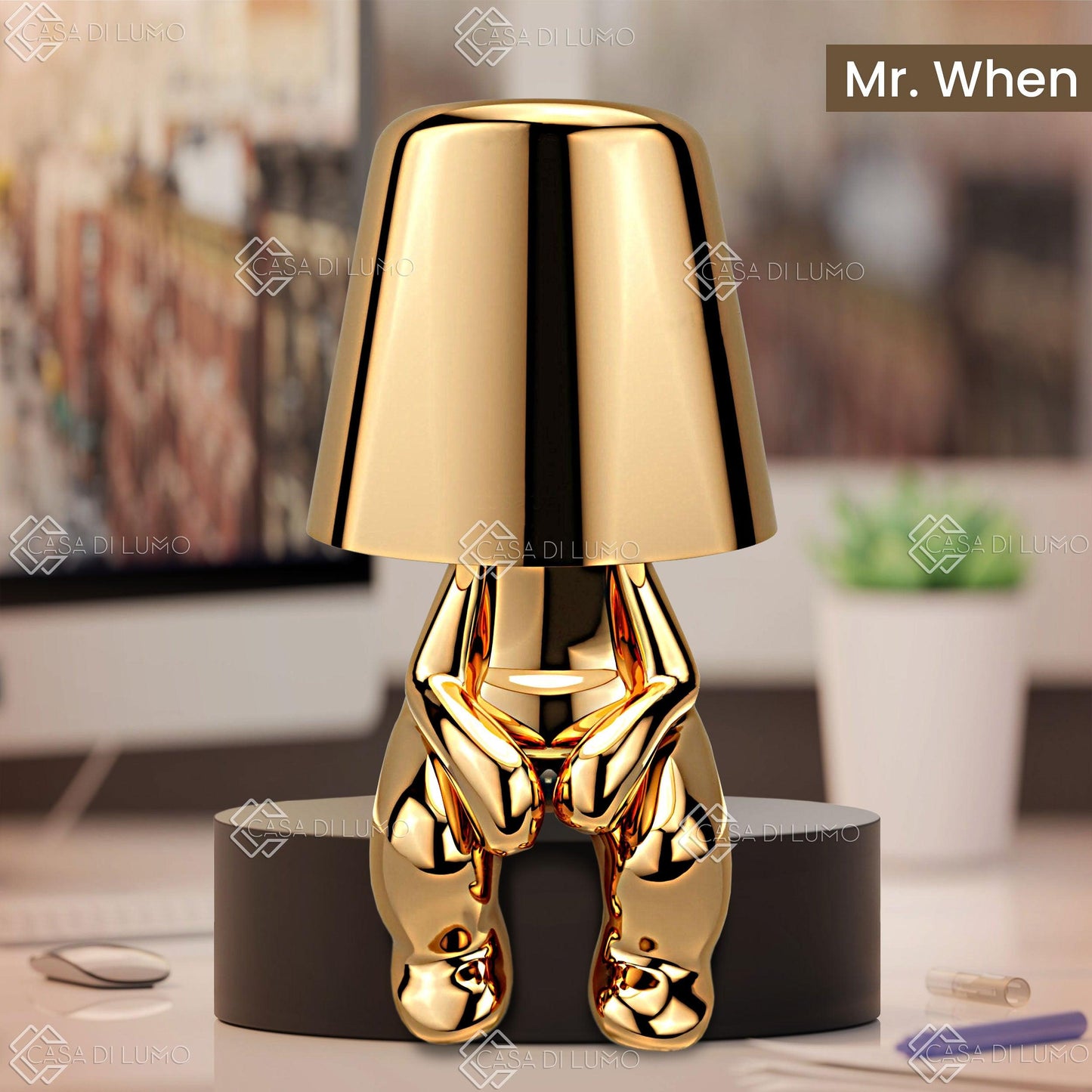 Golden Thinkers - Lamp Collection