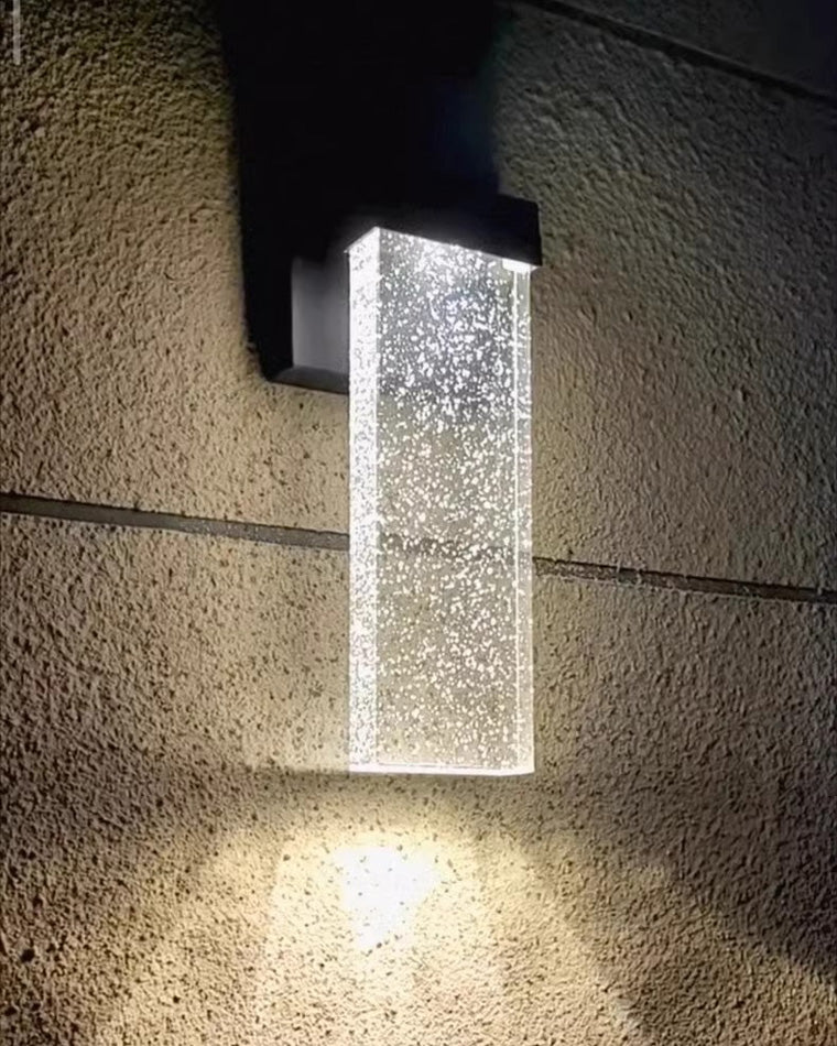 WOMO Seeded Crystal Wall Light-WM9145