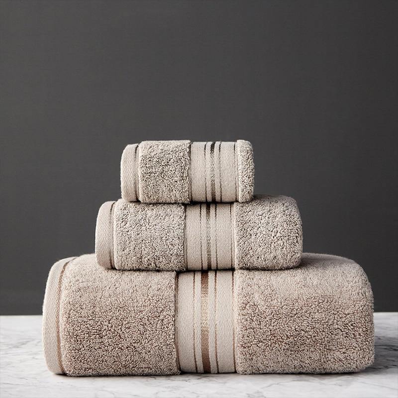 LuxeBath‚Ñ¢ Premium Egyptian Cotton Towels - Nordic Side - 