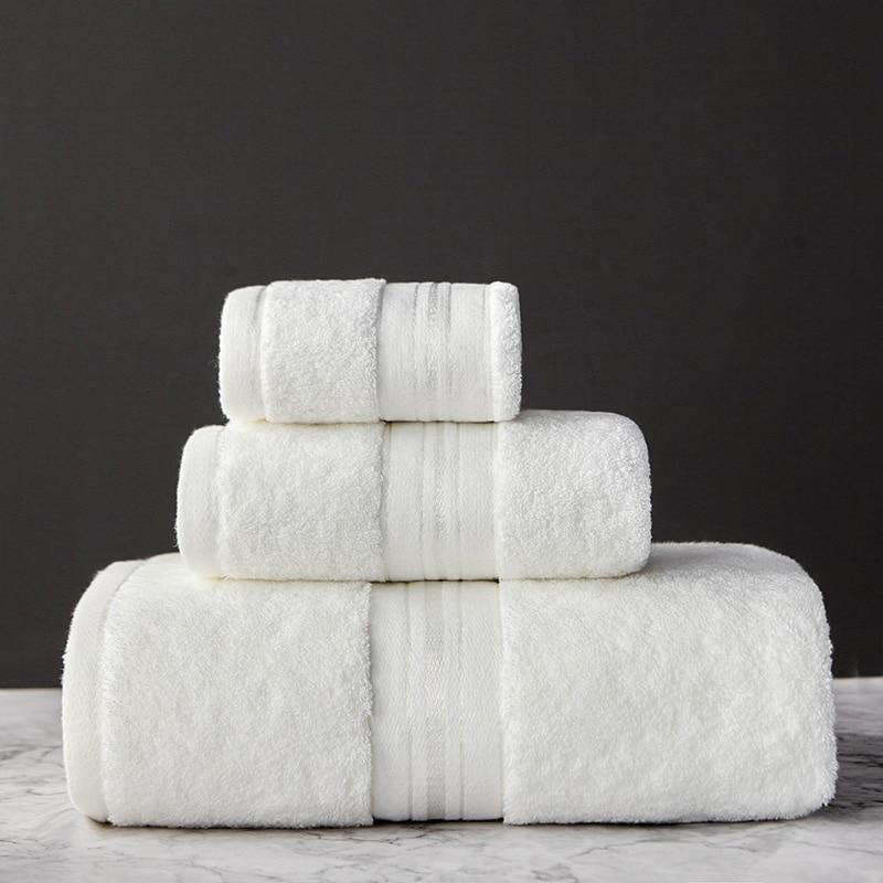LuxeBath‚Ñ¢ Premium Egyptian Cotton Towels - Nordic Side - 