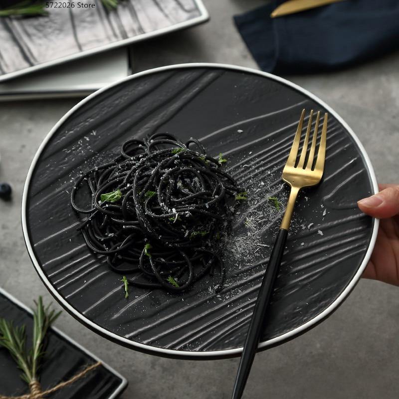 Klastiva‚Ñ¢ Classic Premium Flat Steak Plate - Nordic Side - 