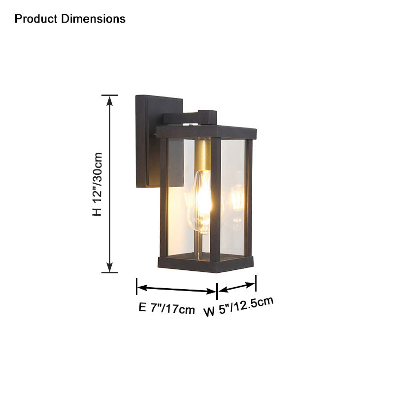 WOMO Outdoor Wall Lantern-WM9157