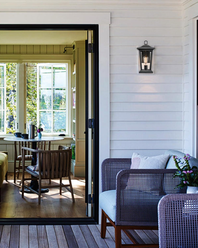 WOMO Transitional Outdoor Wall Lantern-WM9159