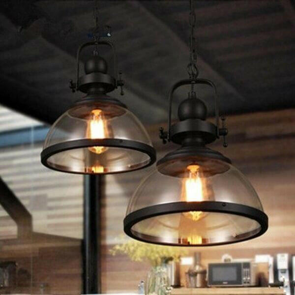 Gree - Industrial Glass Pendant Light