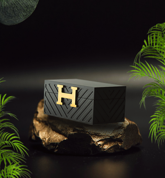 The Hephaestus Collection Jewellery Box - Large, Matte Black