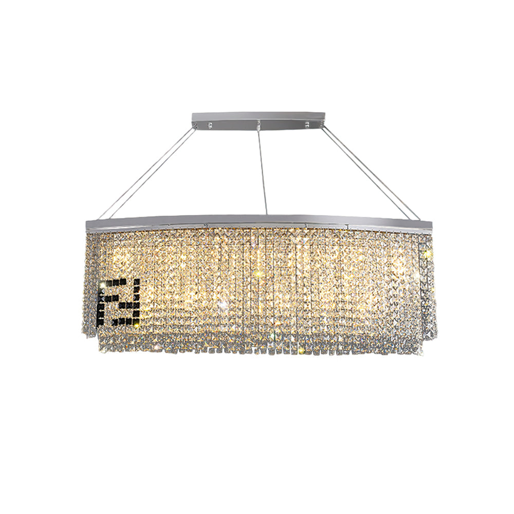 Liliana Rectangle Crystal Chandelier