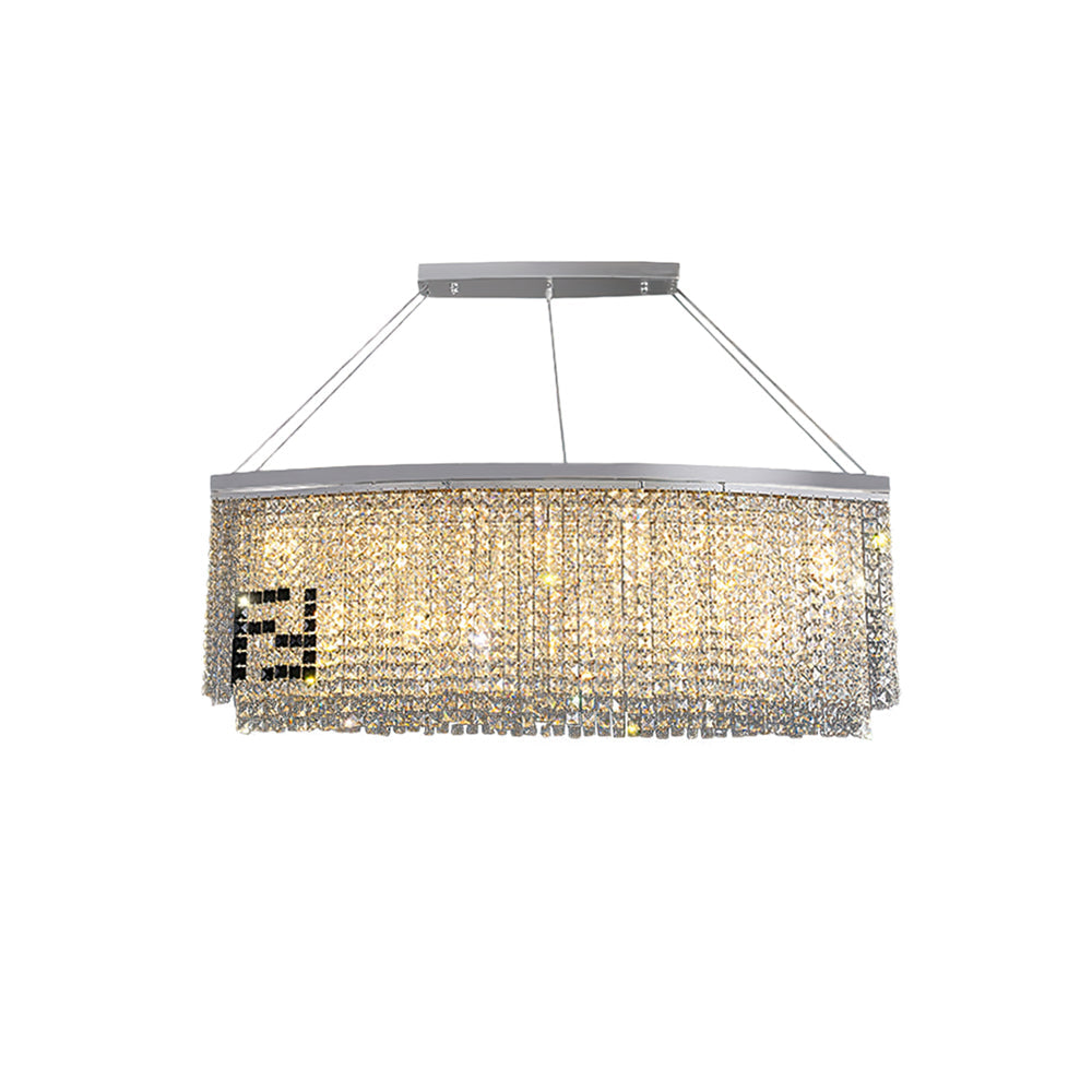Liliana Rectangle Crystal Chandelier