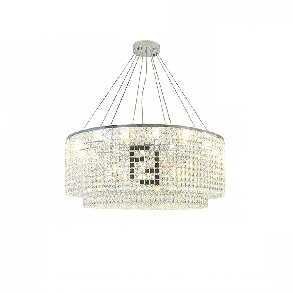 Liliana Round Crystal Chandelier