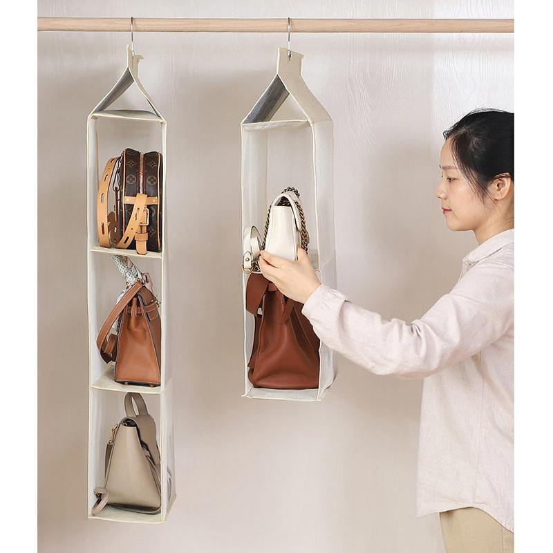 LuxeRack‚Ñ¢ Space-Saving Handbag Organizer - Nordic Side - 