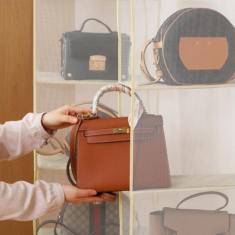 LuxeRack‚Ñ¢ Space-Saving Handbag Organizer - Nordic Side - 