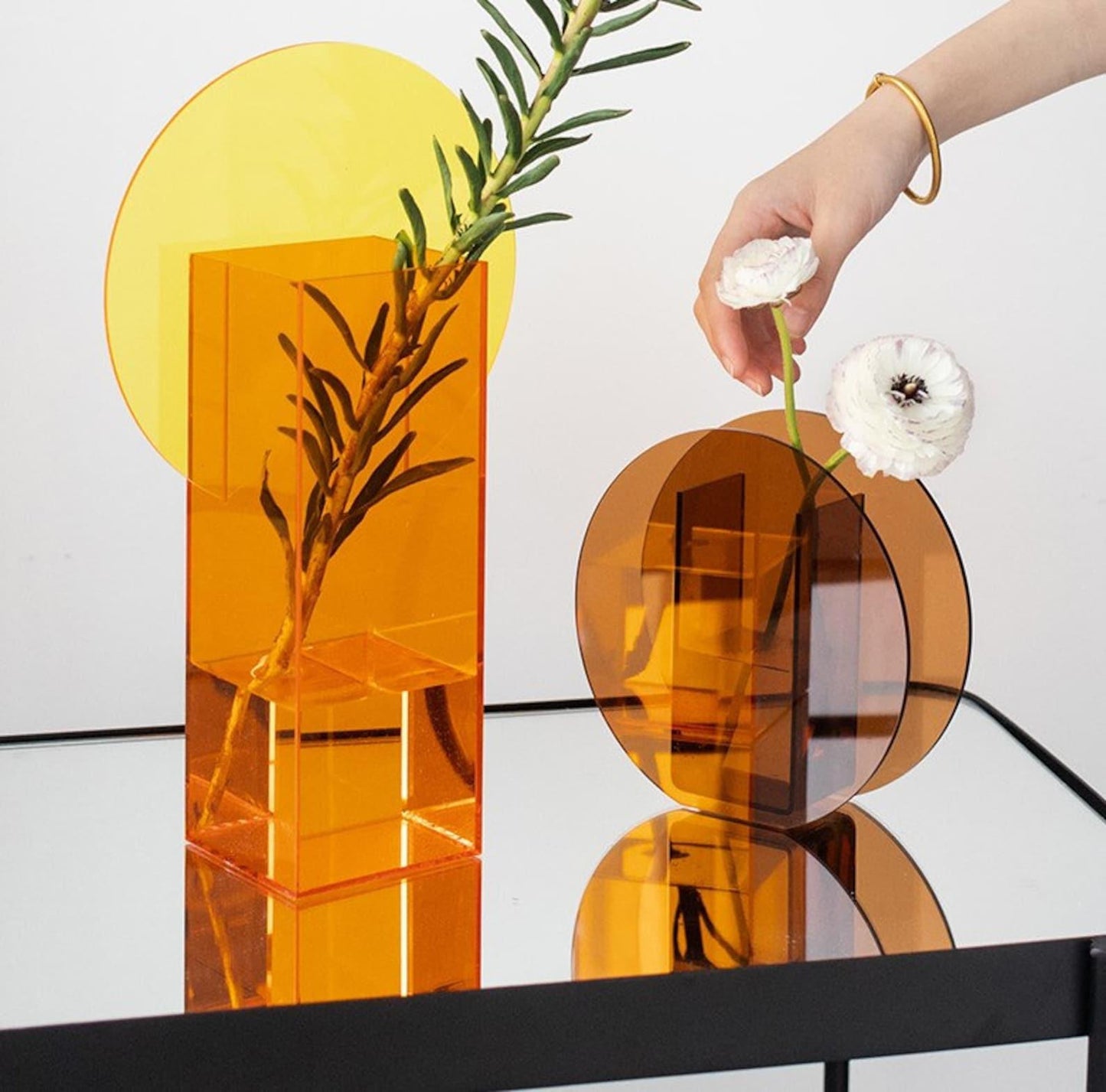 Marigold Flower Vase