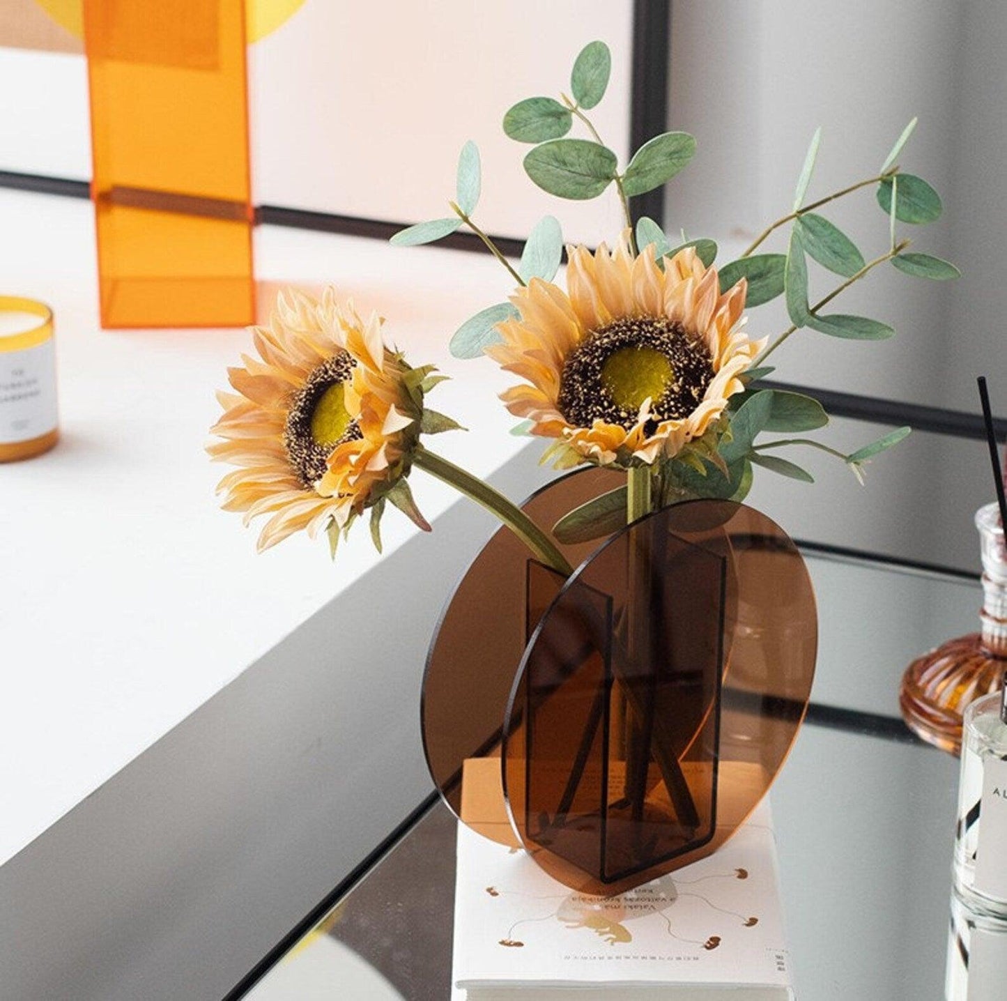 Marigold Flower Vase