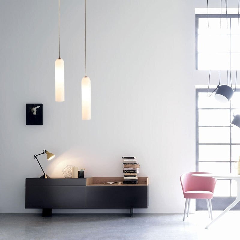 Mieke Modern Glass Pendant Light