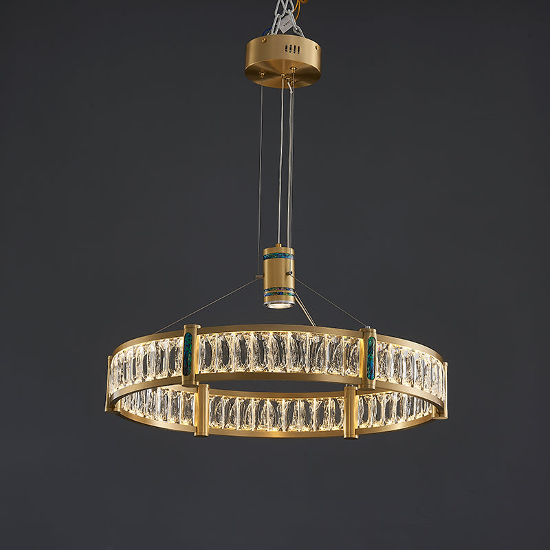 WOMO Round Glass Chandelier-WM2337