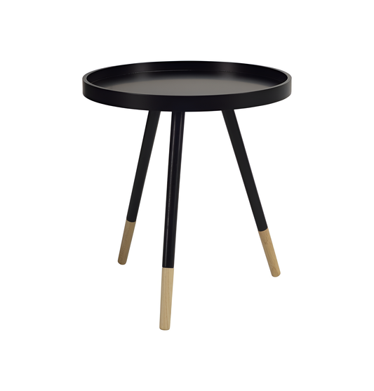 Innis Solid Oak Round Side Table | Side Tables | NordicAbode.com
