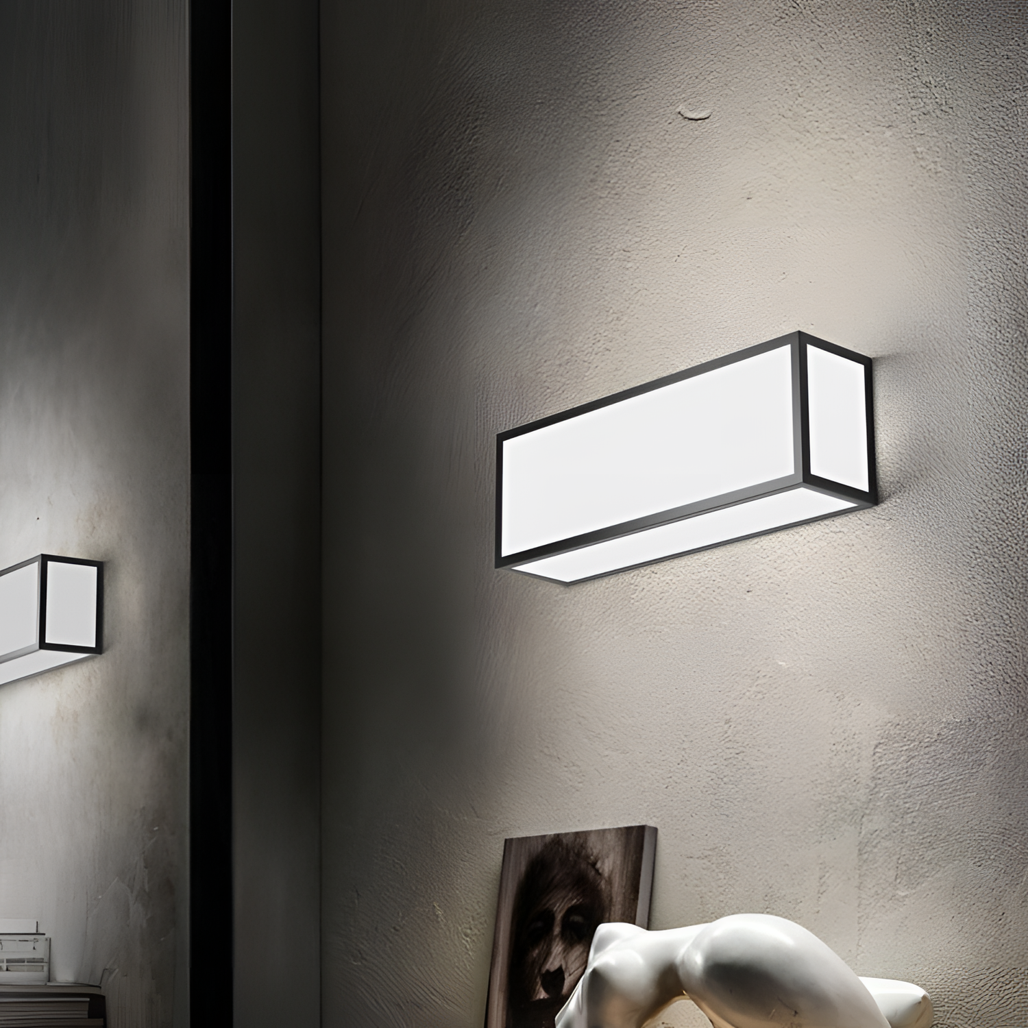 Ilumi Rectangular LED Wall Lamp | Lighting | NordicAbode.com