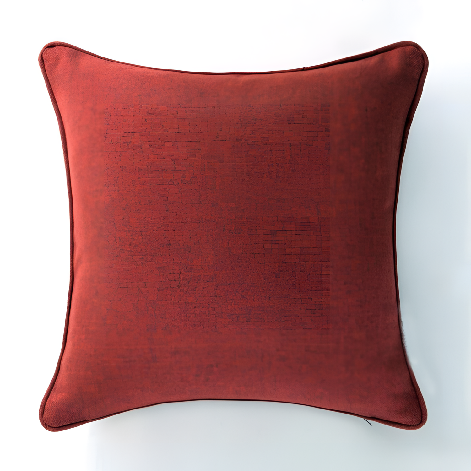 Soft Brick Red Cushion Cover - Polyester | Cushion Covers | NordicAbode.com