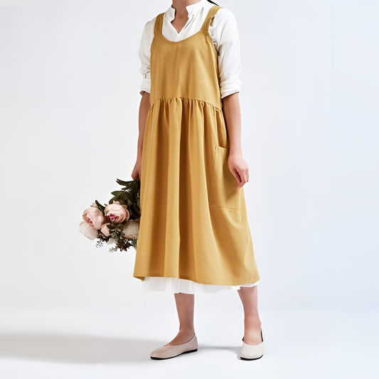 Washed Vintage Cotton Apron - Washed | Kitchenware | NordicAbode.com