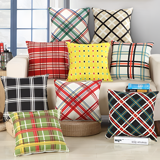 Flannel Elegant Cushion Set | Cushions | NordicAbode.com